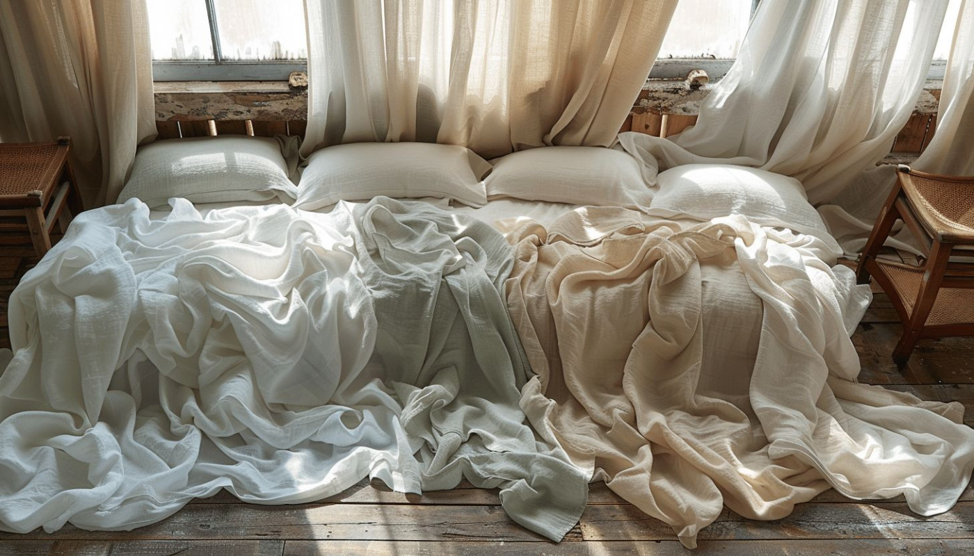 Comment choisir le meilleur grammage pour votre housse de couette en lin